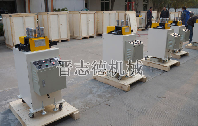 送料機、整平機出口裝箱