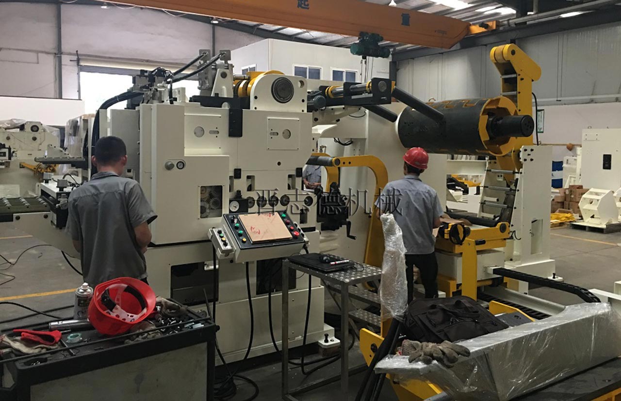 三合一送料機調(diào)試